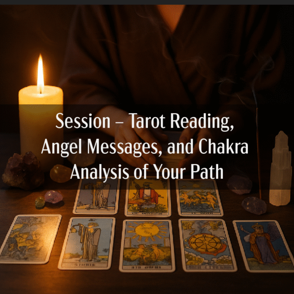 Session - Tarot Reading, Angel Messages, and Chakra Analysis of Your Path